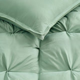 Casual Living Zuri Mega Puff 3-Piece Comforter Set, Reversible Pintuck Bedding Set