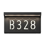 Artika Bowen Solar LED Address Light Set with Numbers, Letters, and Plates