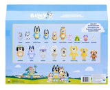 Bluey Ultimate Friends & Family Mini Figures – 14 Characters Plus 4 Toy Figures, 2.5–3"
