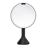 simplehuman 8" LED Sensor Makeup Mirror – 5x Magnification Mirror Set