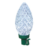 Holiday Time 100-Count LED Diamond-Cut C9 Christmas Lights 59.6 FT String Lights