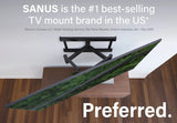 SANUS Preferred 26"–65" Full-Motion TV Wall Mount SMF421A-B1