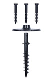 Lutec 89" H Outdoor LED Solar Post Light - 300 lm Aluminum Vintage Street Light