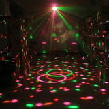 Christmas Snowflake Projector LED Moving Snowfall Laser Light Party Strobe Lamp