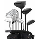 Stix 10-Club Golf Set with Stand Bag & 4 Headcovers Regular Flex Graphite Hybrid
