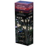 Sol-R-Brite Solar 32 LED Firefly Landscape Lights Set - 4 Stake Lights and Panel