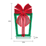 Member’s Mark 42" Pre-Lit Gift Box Décor with 483 Twinkling & Chasing LED Lights