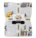 Peanuts Snoopy Halloween VelvetLoft Throw Blanket 2-Pack, 60"x70" Soft Fleece
