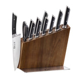 Cangshan Rainier 13-Piece Knife Block Set – German Steel, Acacia Block