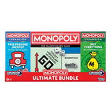 Monopoly Classic Board Game Expansion Bundle - Free Parking Buy Everything Pack