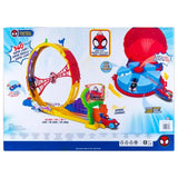 Marvel Spidey and His Amazing Friends – 9-piece Bundle Features 28 " Racetrack
