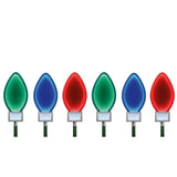 6-Pack 9" Infinity Mirror LED Pathway Lights – Hanging or Staked, 15 ft Plug-In