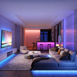 Govee Smart RGBIC Pro 49.2 ft LED Strip Lights – 64+ Scenes & Music Sync Modes