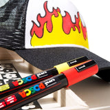 POSCA 50-Count Paint Marker Set with Carrying Case Extra-Fine Fine & Medium Tips