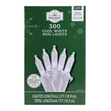 Holiday Time 300-Count Indoor/Outdoor LED Mini Christmas String Lights