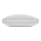 Martha Stewart Garden Trellis Quilted Pillow, 2-Pack Cotton-Tencel Cover Medium
