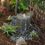 Liquid Art Klamath Basin Birdbath-style Bubbler Fountain, 18"W x 19"D x 16"H