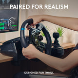 Logitech G923 SE Racing Wheel, Pedals and 6-Speed Shifter Combo for PS5, PS4 and PC
