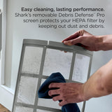 Shark BreatheClear MAX Air Purifier HP365CO with NeverChange HEPA Filter