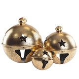 Member's Mark 3-Piece Metal Jingle Bell Décor Set, Nesting Holiday