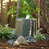 Liquid Art Klamath Basin Birdbath-style Bubbler Fountain, 18"W x 19"D x 16"H
