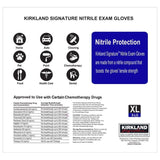 Kirkland Signature 400-count Nitrile Exam Gloves - Powder-free and Non-sterile
