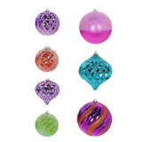 Member’s Mark 7-Piece Oversized Shatterproof Christmas Ornament Set, 150 mm & 200 mm