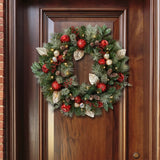 Pre-Lit Wreath with 50 Battery Operated LED Lights 76.2 cm (30 in.) - 1739984