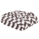 Berkshire Ultra Plush Throw, 60×70 Soft Curly 350 GSM Texture Polyester Blanket