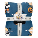 Peanuts Snoopy Halloween VelvetLoft Throw Blanket 2-Pack, 60"x70" Soft Fleece