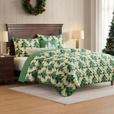 Holiday Market 8-pc Holiday Bedding Set, Comforter, Quilt, 4 Shams & 2 Pillows