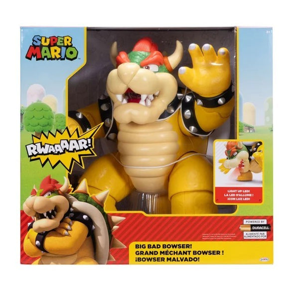 Super Mario Big Bad Bowser with Lights & 15 Sounds and 13 Points of Articulation