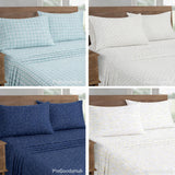 South Point Home Fashions Microfiber 4-Piece Sheet Set – Soft Brushed Polyester Microfiber Bedding