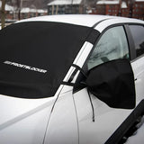 Frostblocker Windshield Cover, 2-pack 63” x 41” Windshield Cover & Mirror Covers