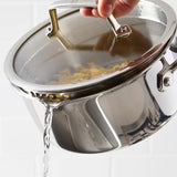 Henckels Legacy Tri-Ply Clad 12 Piece Stainless Steel Cookware Set, All Stovetop