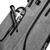 Sunday Golf Pacific 14-Way Stand Bag Lightweight 5.5lb w/ 5-Can Cooler Combo