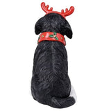 Holiday Dog Greeter Resin Porch Statue, Doodle Bernese Mountain Dog or Shiba Inu