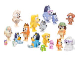 Bluey Ultimate Friends & Family Mini Figures – 14 Characters Plus 4 Toy Figures, 2.5–3"