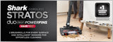 Shark Stratos Cordless Stick Vacuum, Clean Sense IQ & DuoClean PowerFins HairPro