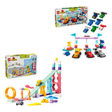 LEGO DUPLO Race Ramp & F1 Team Race Cars Building Sets – 181 Pieces, 10 Teams & Drivers