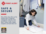 First Alert 2087DF-BD Waterproof Fire-Resistant Safe, 0.94 cu. ft., Digital Keypad