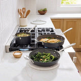 All-Clad 12-Pc Ceramic Nonstick Cookware Set HA1 ProStack Hard-Anodized Aluminum