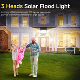 156LED 2500LM Motion Sensor Solar Security Lights