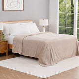 Berkshire Herringbone Plush VelvetLoft Blanket, 100% Recycled Polyester, 350 GSM