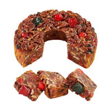 Collin Street Bakery Medium Fruitcake, 2-pk Pecan Holiday Christmas Cake in Tins