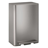 Kohler 45L Stainless Steel Step Trash Can, 13-Gal Bag Compatible Quiet-Close Lid