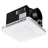 Uimoso 110 CFM Bathroom Exhaust Fan 1.5sones Bath Fan with Light