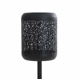 Sunjoy 59" Solar Powered LED Patio Lamp with Battery, 11″ L x 11″ L x 59.7″ H