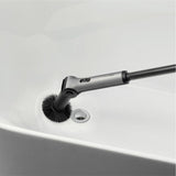 HOTO Flexi Cordless Spin Scrubber Set, 8 Cleaning Heads, Extension Handle, IPX7