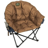 Tommy Bahama XL Jumbo Padded Camp Chair Folding Heavy Duty 500lb w/ Cup Holder